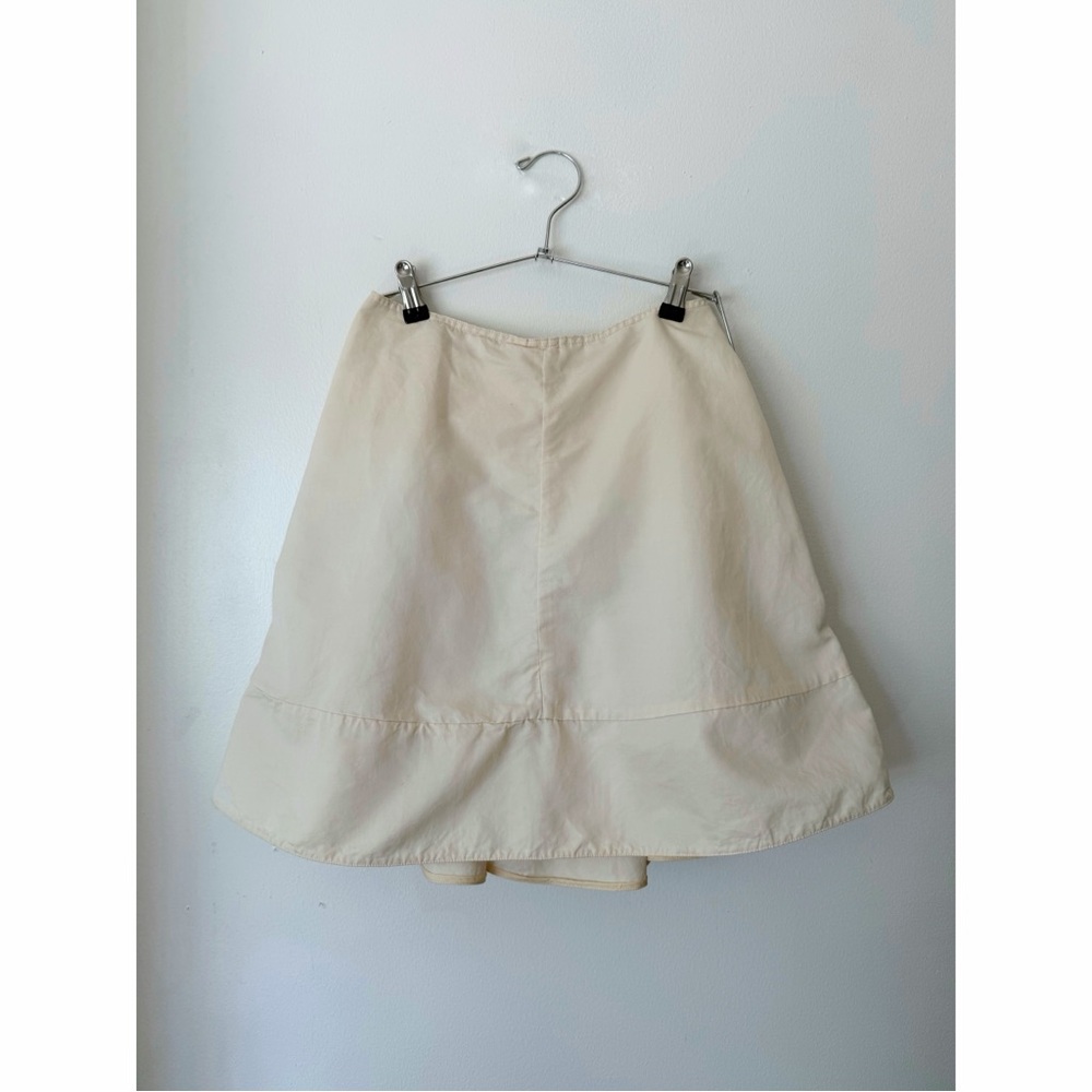 $1000 Marni Italy designer cotton summer mini skirt a-line full 38 4 4 xs small